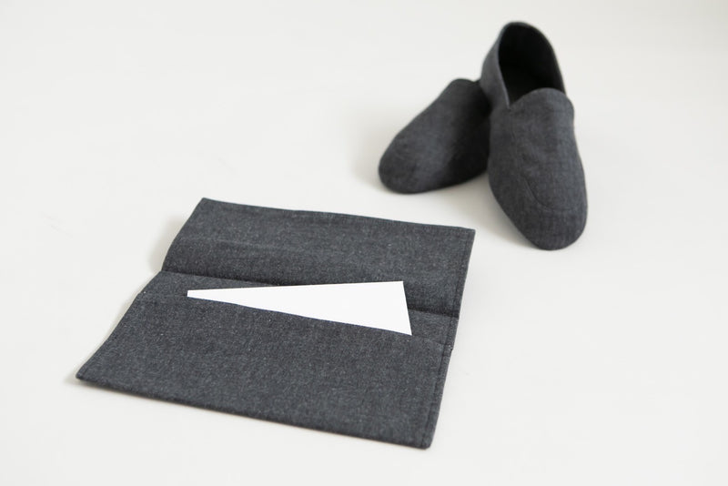 Stand collar denim-Suit NAVY[スタンドカラーデニムスーツ ネイビー]