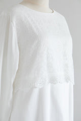 Half  lace-dress[ハーフレースドレス]